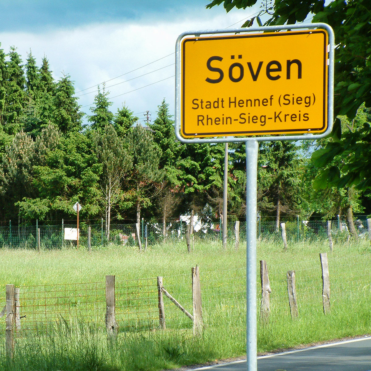 Söven Ortsschild